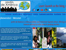 Tablet Screenshot of jardindeamerica.com